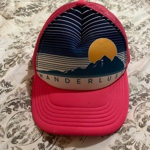 Wanderlust trucker hat